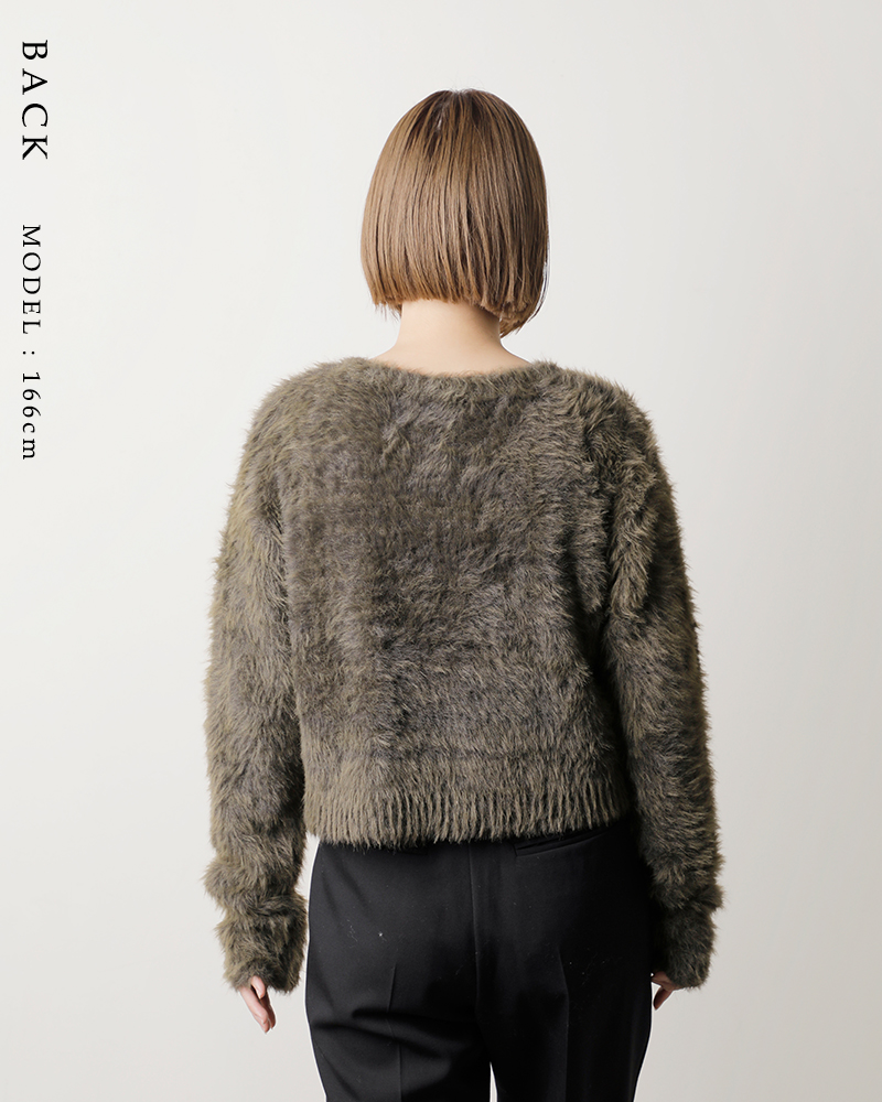 Hella(ヘラ)シャギーニットプルオーバー“UNEVENNESSSHAGGYKNIT”h243-33