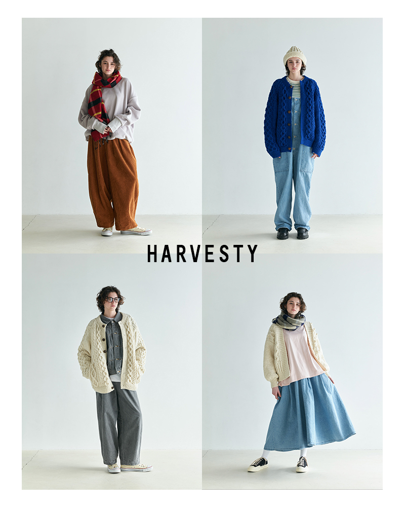 HARVESTY(ハーベスティ)クロップドイージーサーカスパンツa12421