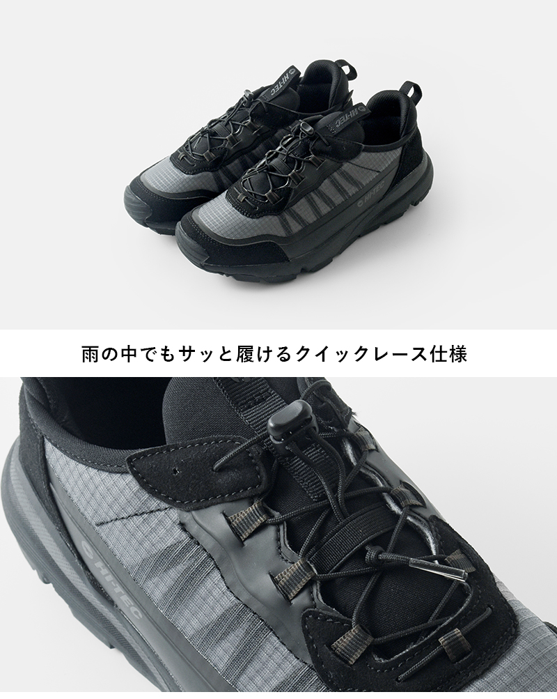 HI-TEC(ハイテック)ドライハイライトクイックレースレインスニーカー“WOLKTRACKWP”ht-ht-cm028