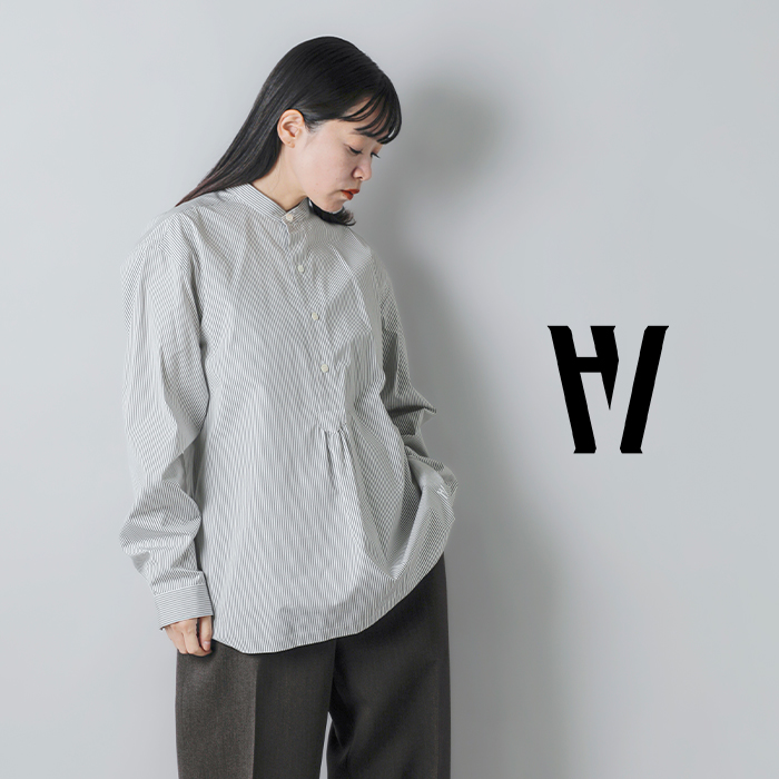 HUM VENT(ヒューベント)高密度ブロードスーピマコットンソムナムシャツ“SOMNUMSHIRT眠り”hv402502