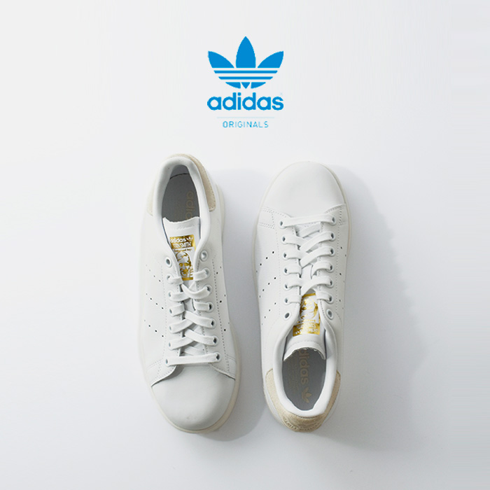 adidas Originals(アディダス オリジナルス)スタンスミススムースプレミアムレザースニーカー“STANSMITH”ih2140-41