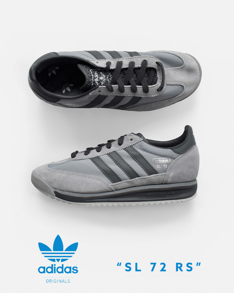 adidas Originals(アディダス オリジナルス)リップルアウトソールスニーカー“SL72RS”ih4823-8018