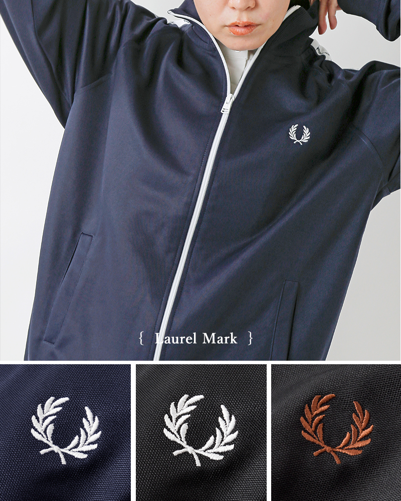 FRED PERRY(フレッド ペリー)テープトラックジャケット“TAPEDTRACKJACKET”j4620-5557