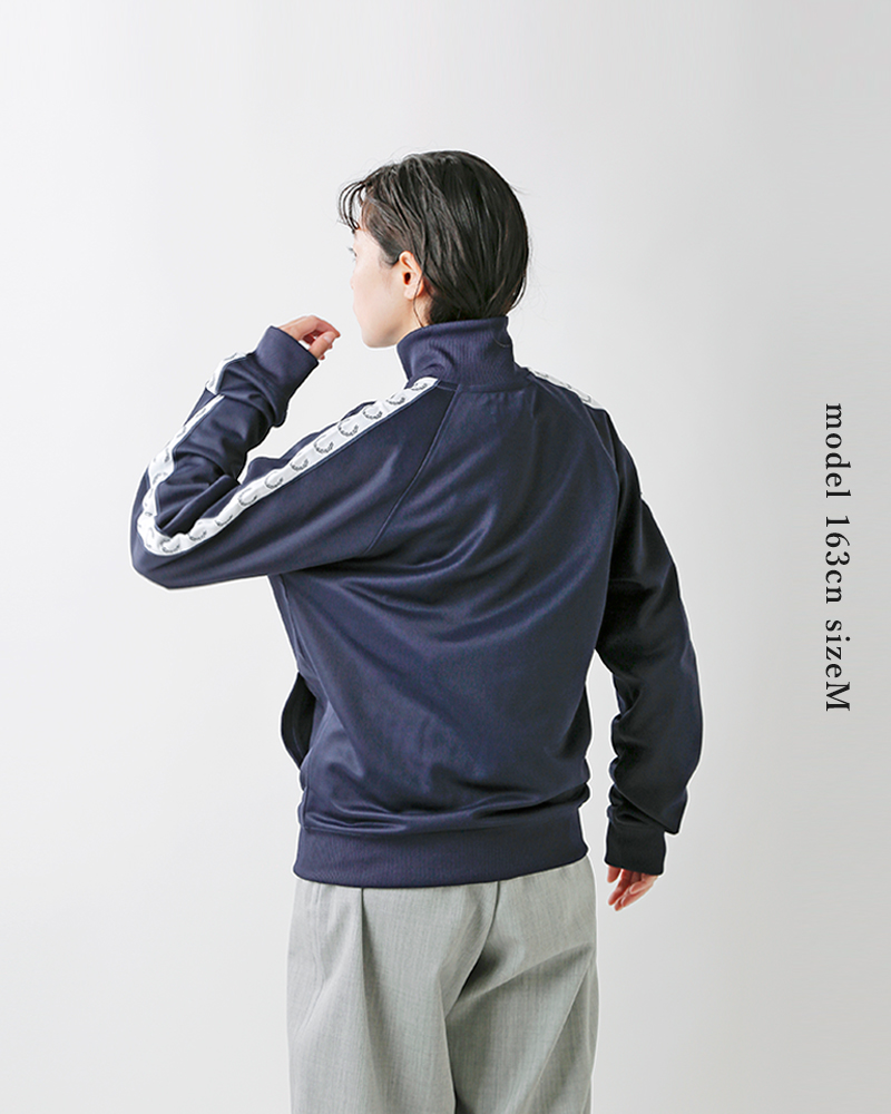 FRED PERRY(フレッド ペリー)テープトラックジャケット“TAPEDTRACKJACKET”j4620-5557