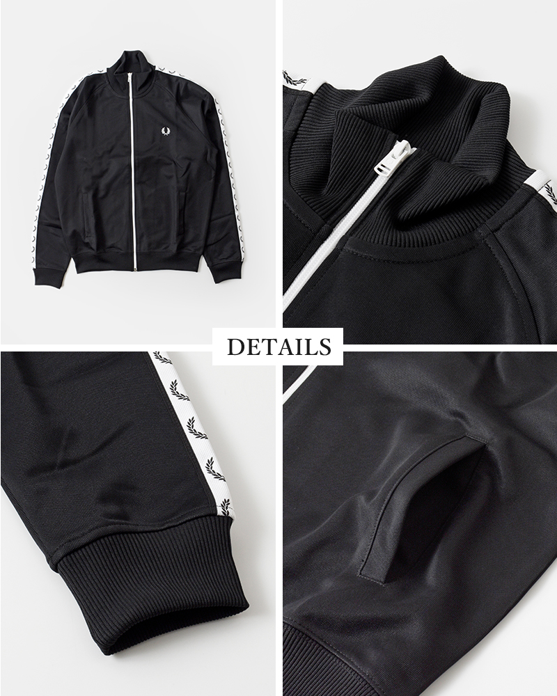 FRED PERRY(フレッド ペリー)テープトラックジャケット“TAPEDTRACKJACKET”j4620-5557