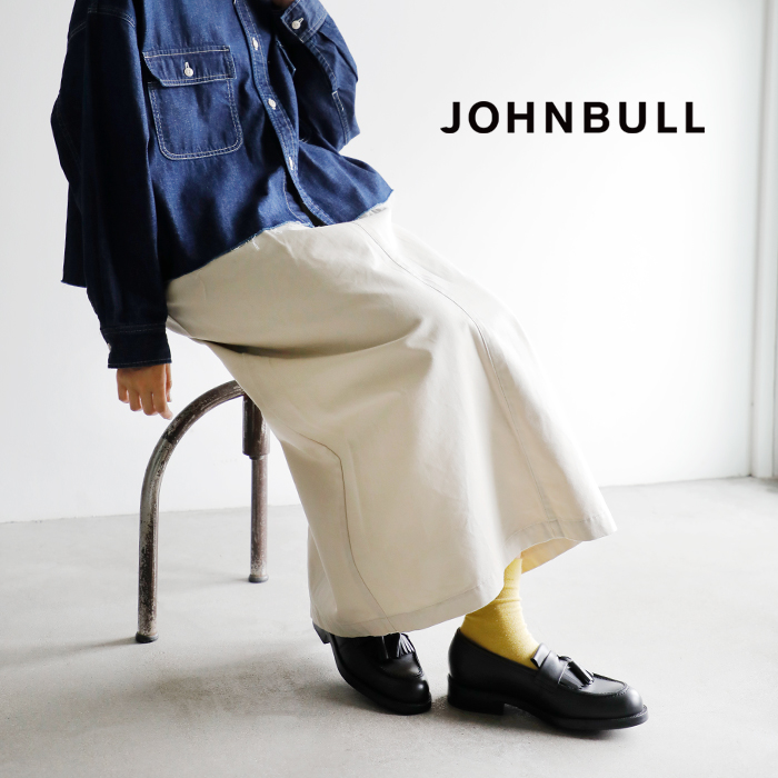 Johnbull(ジョンブル)コットンタックチノスカートjl243k03