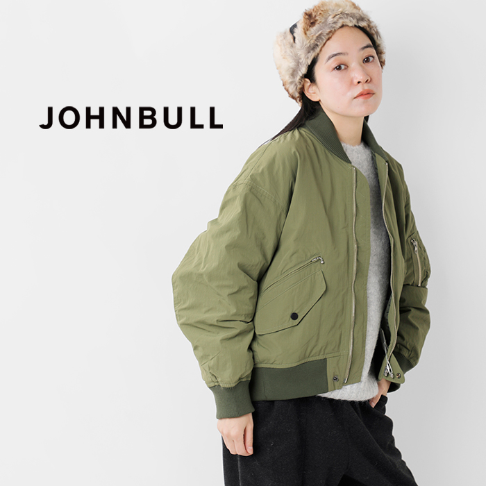 Johnbull(ジョンブル)ショールカラーフライトブルゾンjl243l09