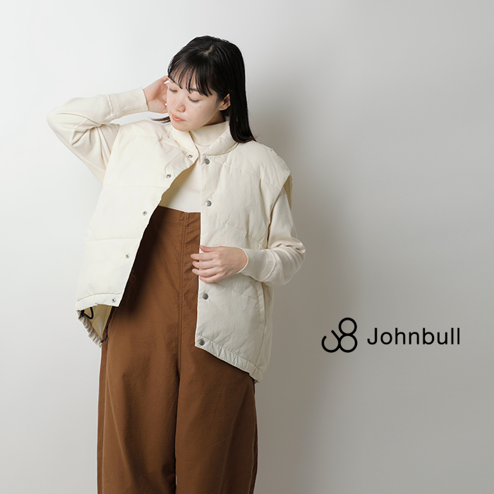 Johnbull(ジョンブル)撥水シンサレートスリットショルダーパフベストjl243l13