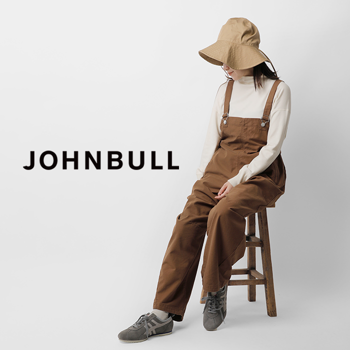 Johnbull(ジョンブル)コットンバックサテンワークサロペットjl243p17