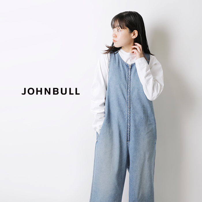 Johnbull(ジョンブル)コットンデニムオールインワンjl243p20