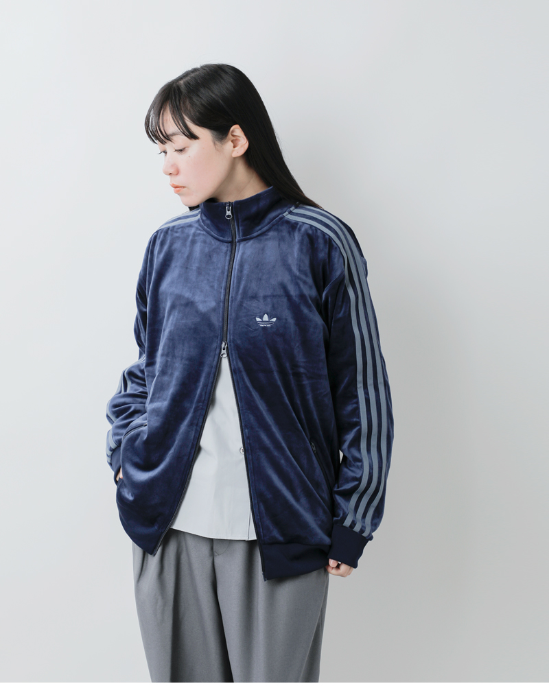 adidas Originals(アディダス オリジナルス)ベロアルーズフィットトラックジャケット“BBVELOURTT”jm2269-71