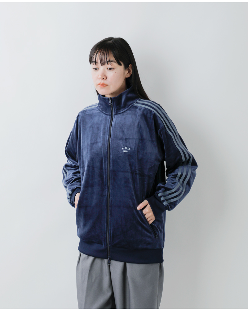 adidas Originals(アディダス オリジナルス)ベロアルーズフィットトラックジャケット“BBVELOURTT”jm2269-71