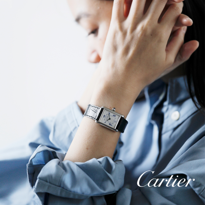 Cartier(JeBG)Be[WfB[XNI[cEHb`gCartierTANKhks-891