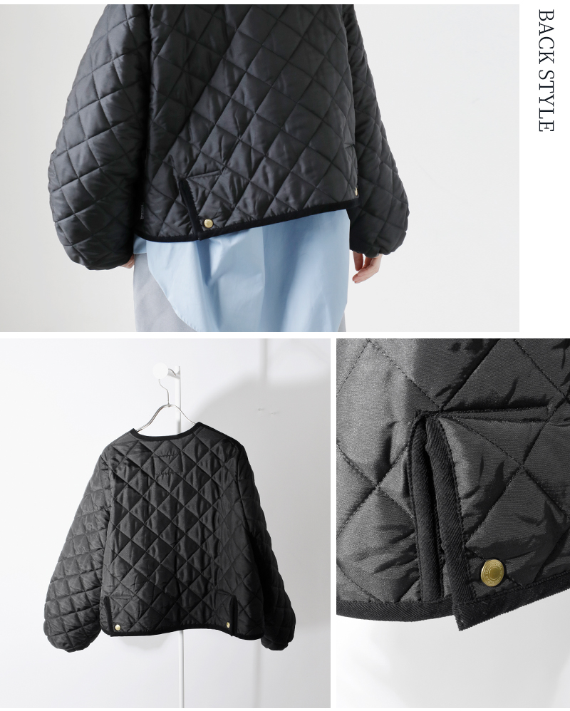 Traditional Weatherwear(トラディショナルウェザーウェア)アークリーパフスリーブキルティングジャケット“ARKLEYPUFFSLEEVE”l242apqco0439aa