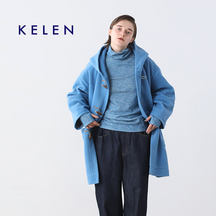 kelen(ケレン)ダッフルデザインフードコート“LIZZIE”lkl24fjk2046