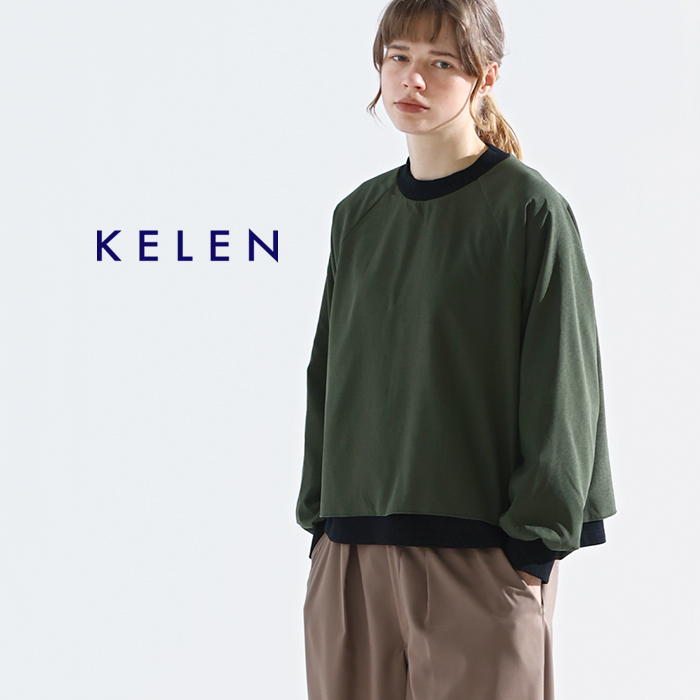 kelen(ケレン)レイヤードデザイントップス“WALLIS”lkl24wbl2188