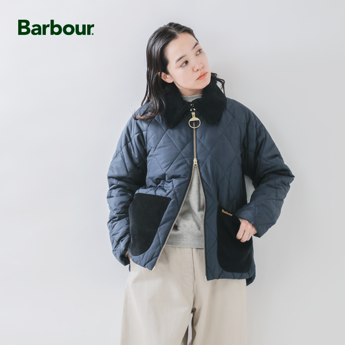 Barbour(バブアー)キルティングジップアップブルゾン“DALROYQUILT”lqu1759