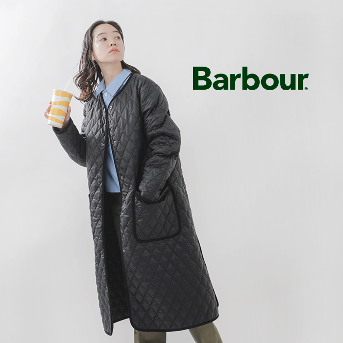 Barbour バブアー ラウンドカラー キルティング ロング コート “WOMENS ROUND COLLAR QUILT” lqu1771-mt  2024aw新作 レディース | Piu di aranciato(ピウディアランチェート)