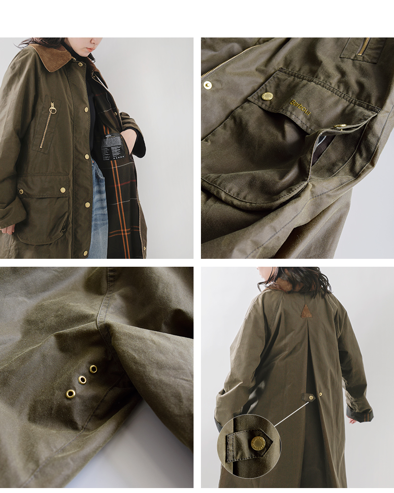 Barbour(バブアー)シルコイルワックスコート“EBBERSTONWAX”lwx1398