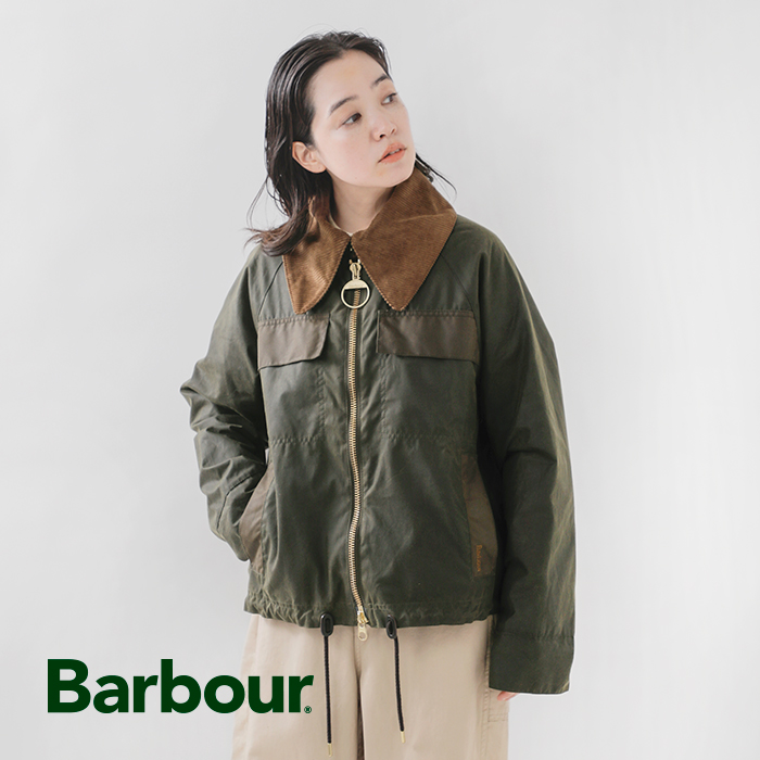 Barbour(バブアー)シルコイルワックスブルゾン“BEAULYWAX”lwx1400