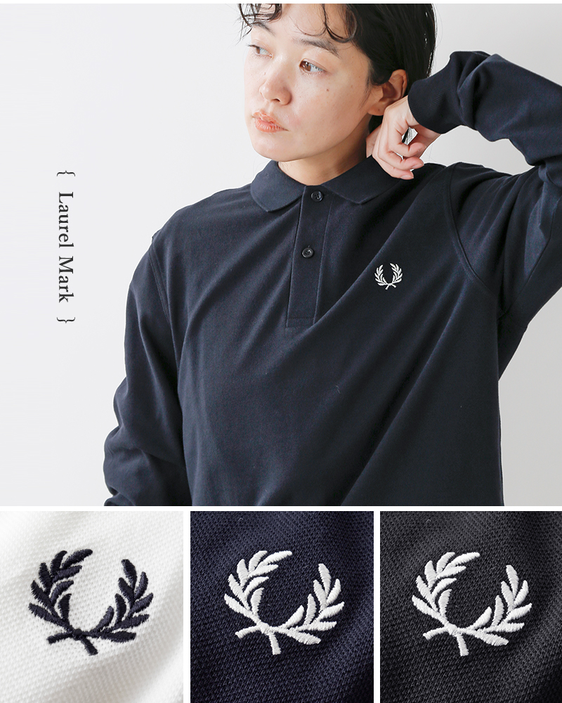 FRED PERRY(フレッド ペリー)ロングスリーブプレーンポロシャツ“LSPLAINFREDPERRYSHIRT”m6006