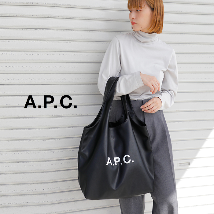 A.P.C.(アー・ペー・セー)ロゴトートバッグ“TOTENINON”m61565-same1