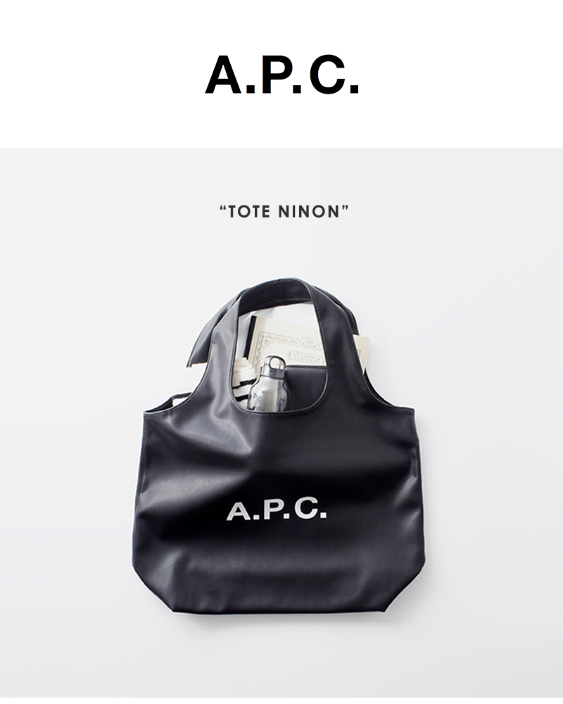 A.P.C.(アー・ペー・セー)ロゴトートバッグ“TOTENINON”m61565-same1