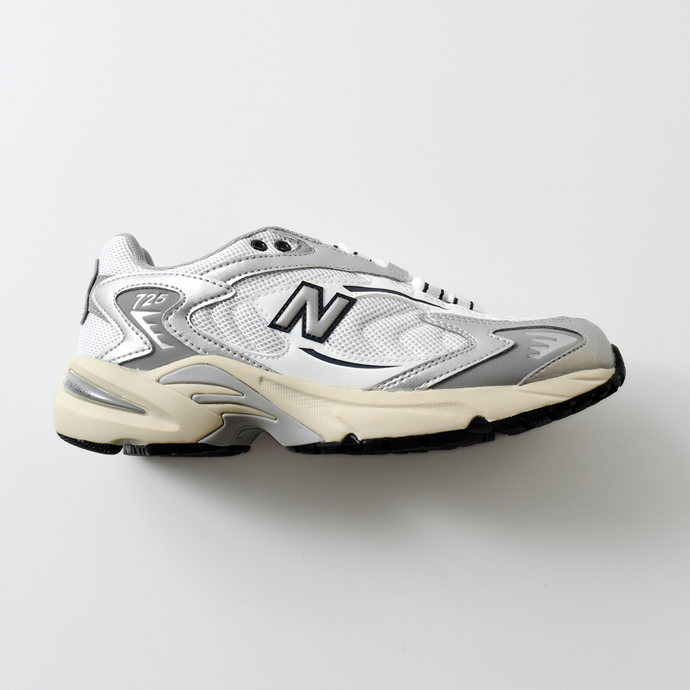 new balance(ニューバランス)Nロゴシンセティックレザーメッシュアッパーランニングスニーカー“ML725”ml725-cd