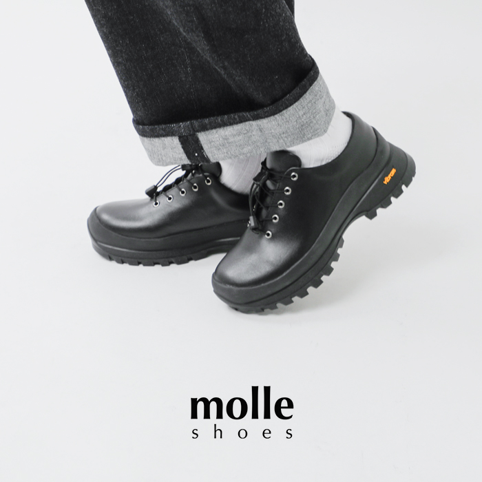 molle shoes(モールシューズ)撥水カウレザークイックシューレースシステムオックスフォードシューズ“Q/LOXFORD”mls210301-18