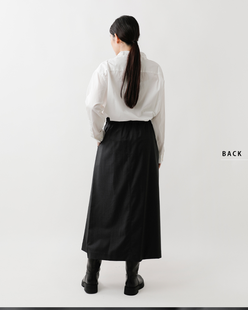 MANON(マノン)ストレッチAラインサイドタックスカート“SIDETUCKTIGHTSKIRT”mnn-sk-073