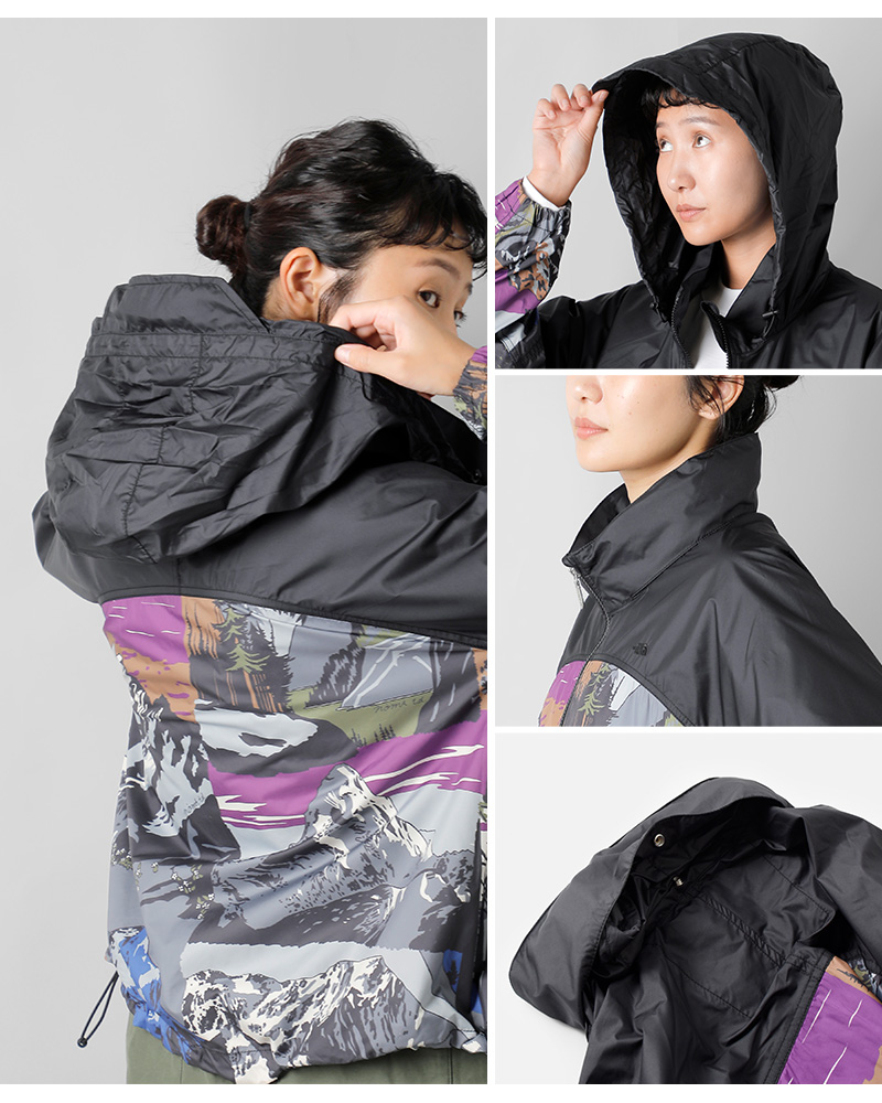 THE NORTH FACE PURPLE LABEL(ノースフェイスパープルレーベル)撥水マウンテンウインドジャケット“MountainWindJacket”n24fa038