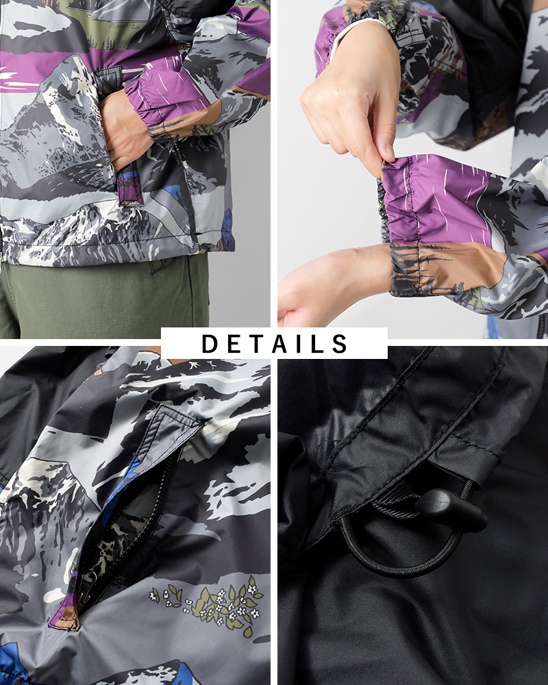 THE NORTH FACE PURPLE LABEL(ノースフェイスパープルレーベル)撥水マウンテンウインドジャケット“MountainWindJacket”n24fa038