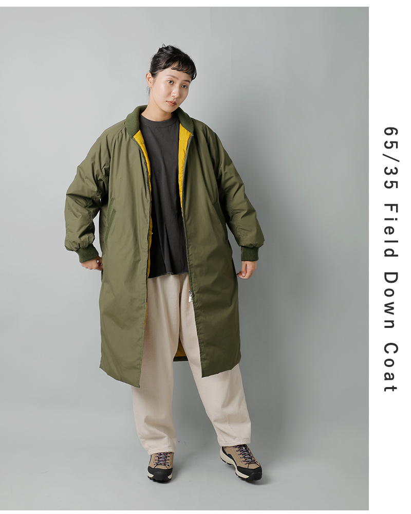 THE NORTH FACE PURPLE LABEL(ノースフェイスパープルレーベル)撥水2wayフィールドダウンコート“65/35FieldDownCoat”n24fb047