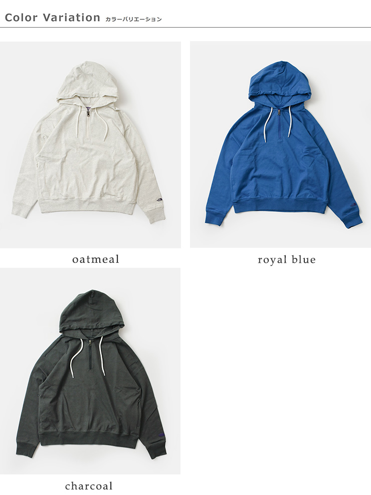 THE NORTH FACE PURPLE LABEL(ノースフェイスパープルレーベル)コットンフィールドフーデッドパーカ“9.5ozCottonJerseyFieldHoodedParka”n24fh006