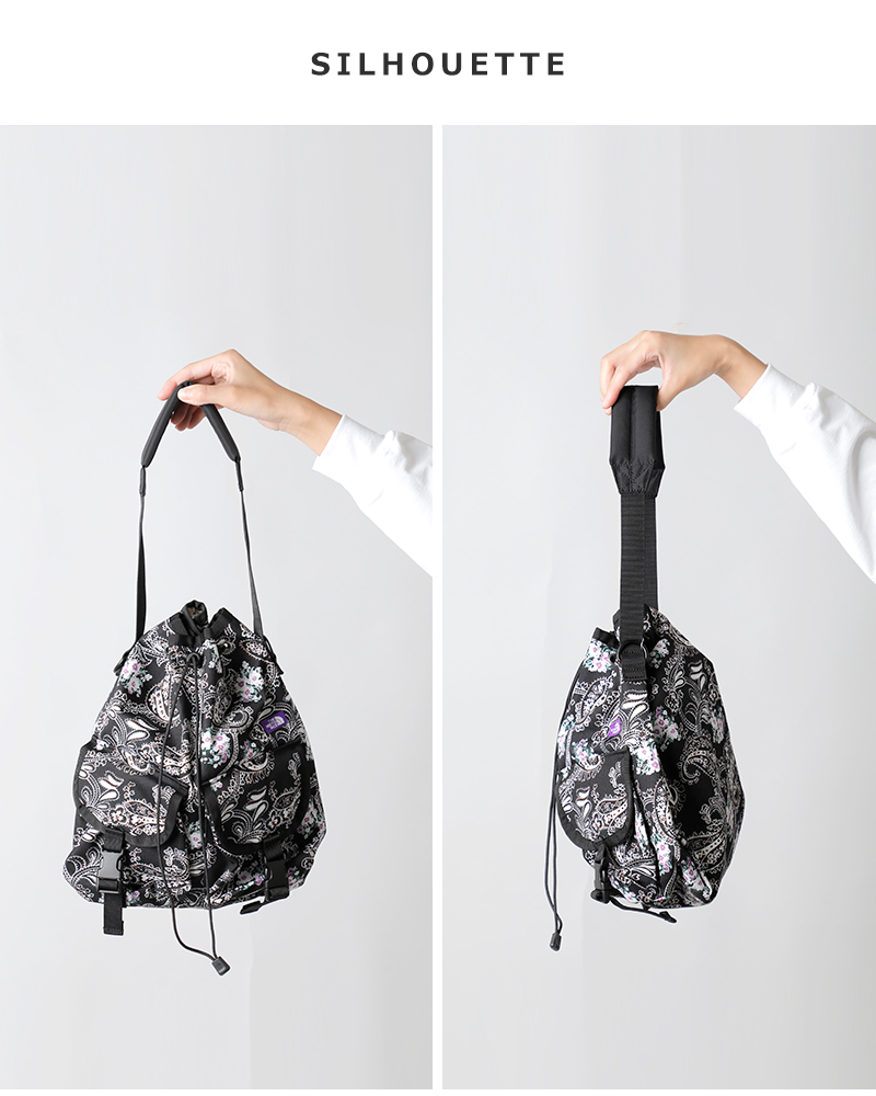 THE NORTH FACE PURPLE LABEL(ノースフェイスパープルレーベル)撥水ペイズリープリントストロールトートバッグ“PaisleyPrintStrollToteBag”n24fo042