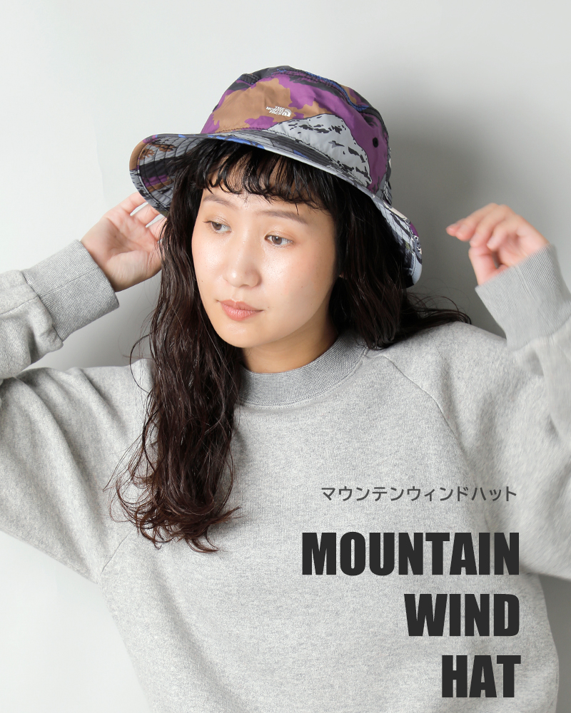 THE NORTH FACE PURPLE LABEL(ノースフェイスパープルレーベル)撥水マウンテンウインドハット“MountainWindHat”n24fp039