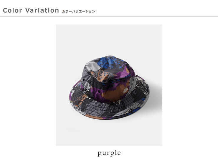 THE NORTH FACE PURPLE LABEL(ノースフェイスパープルレーベル)撥水マウンテンウインドハット“MountainWindHat”n24fp039