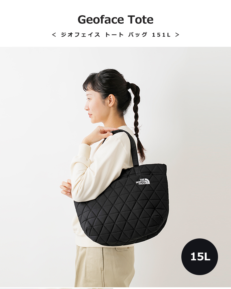 THE NORTH FACE(ノースフェイス)ジオフェイストートバッグ15L“GeofaceTote”nm32352