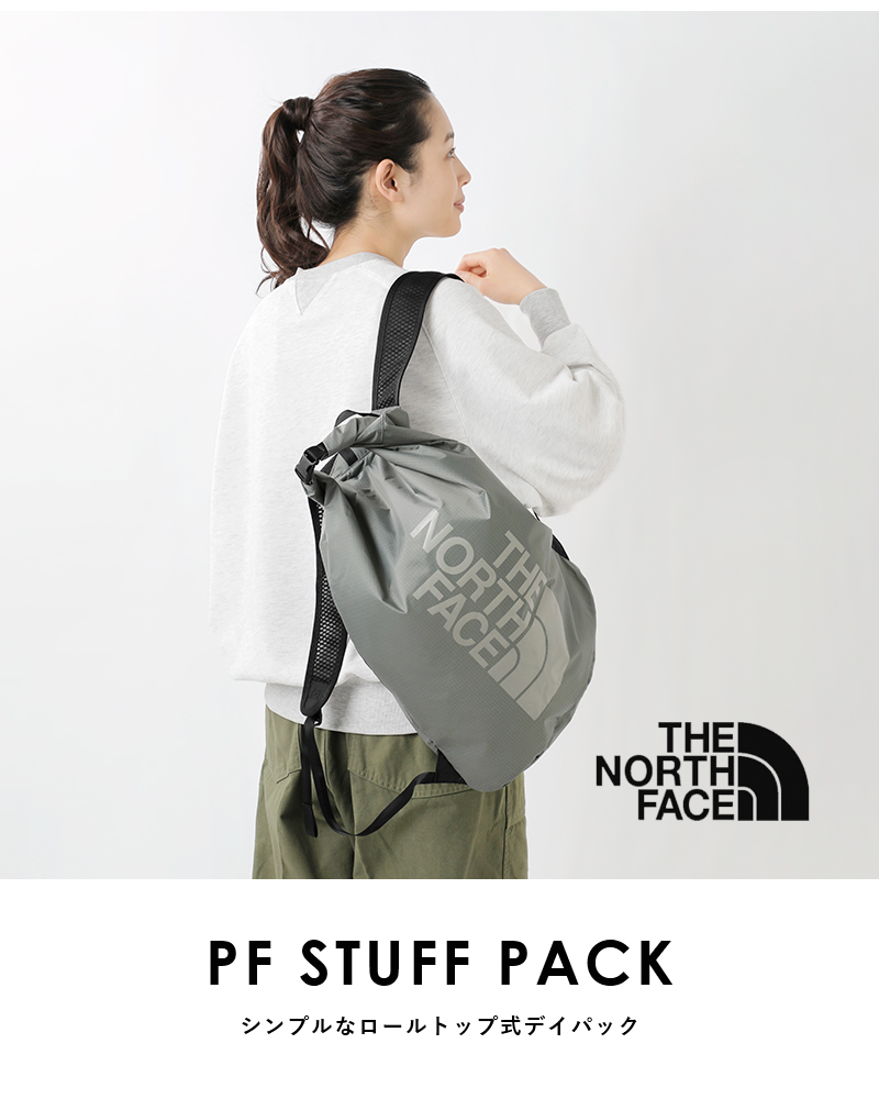 THE NORTH FACE(ノースフェイス)70デニールリップストップナイロンバックパック“PFStuffPack”nm61722