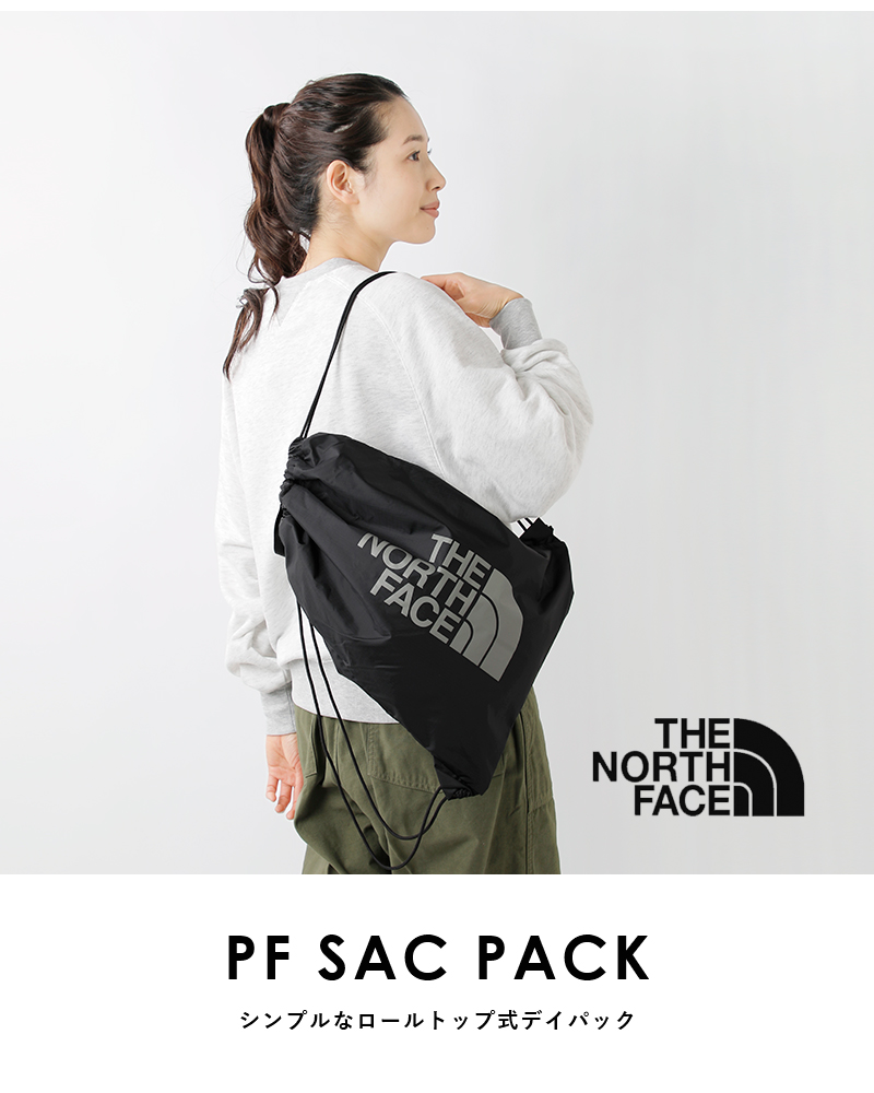 THE NORTH FACE(ノースフェイス)70デニールリップストップナイロンナップサック“PFSacPack”nm61724