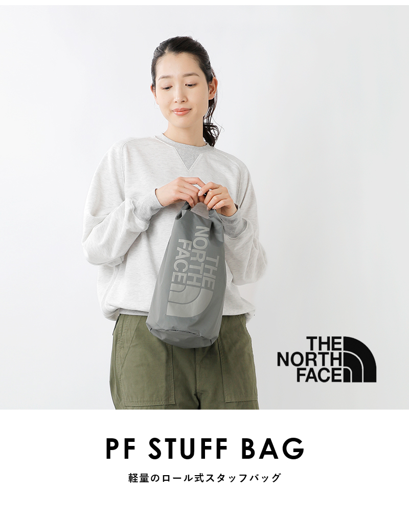 THE NORTH FACE(ノースフェイス)リップストップナイロンロールスタッフバッグ“PFStuffBag”nm61726