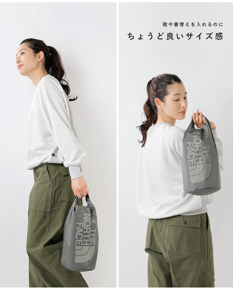 THE NORTH FACE(ノースフェイス)リップストップナイロンロールスタッフバッグ“PFStuffBag”nm61726