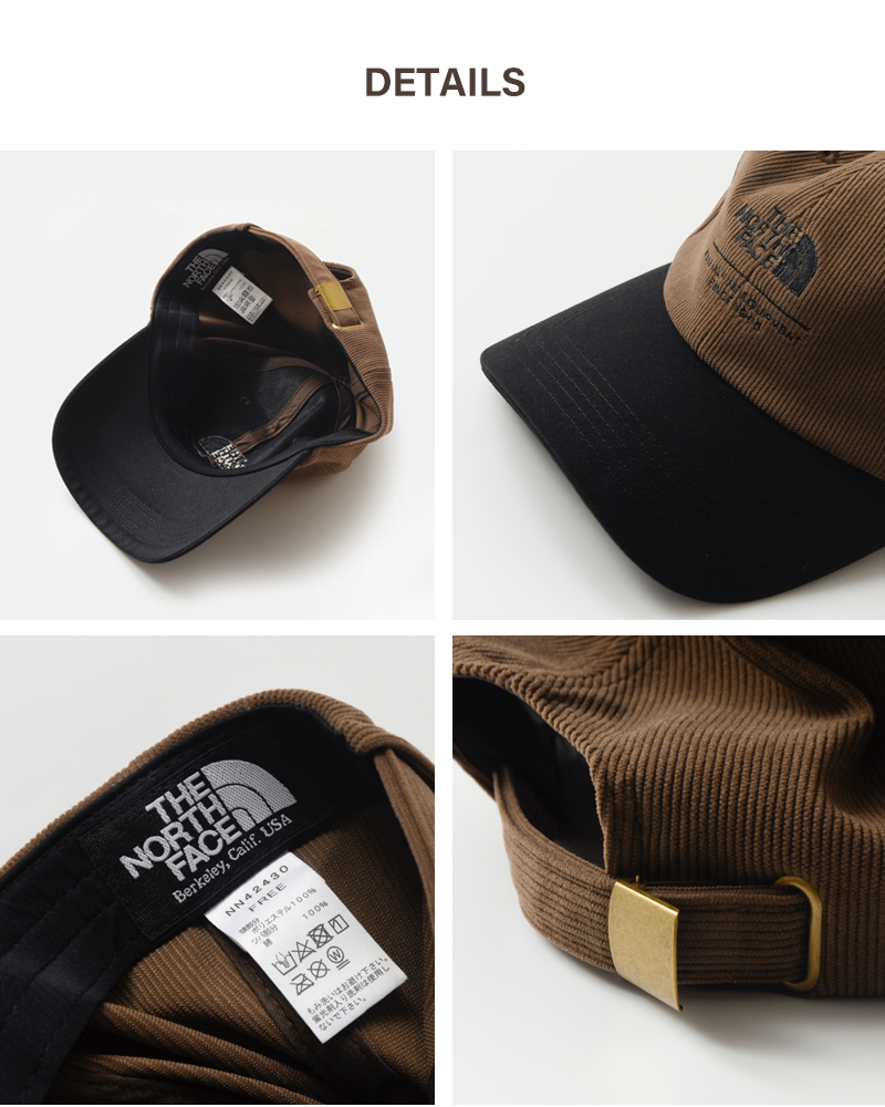 THE NORTH FACE(ノースフェイス)バレーコーデュロイキャップ“ValleyCorduroyCap”nn42430