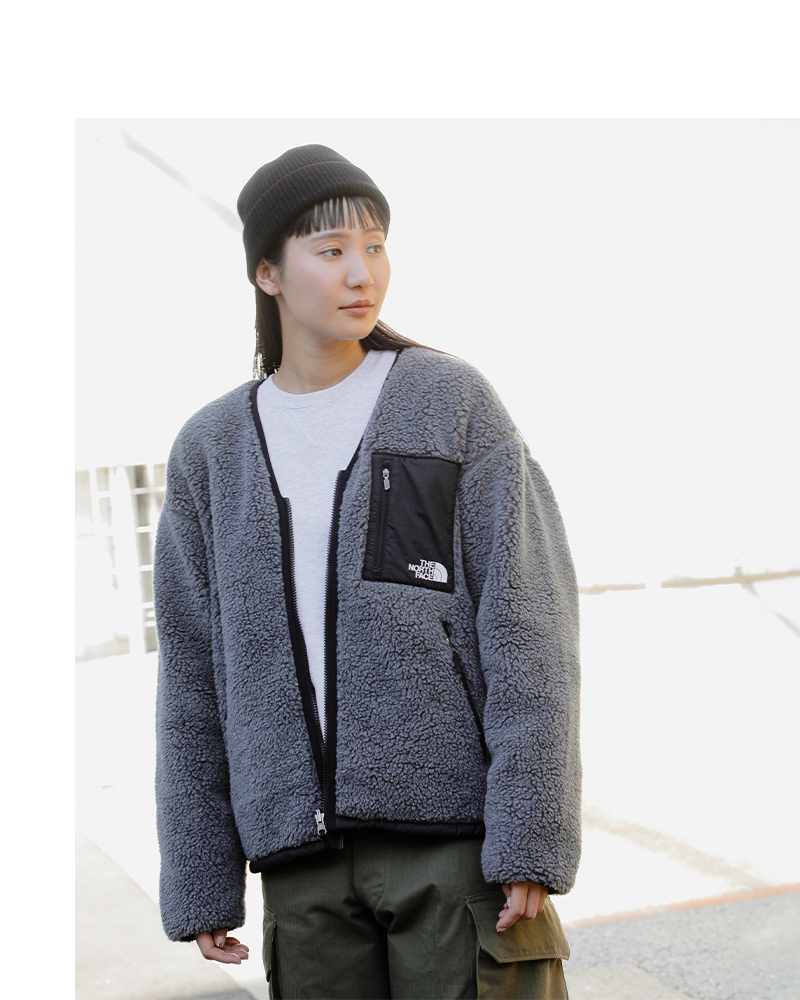 THE NORTH FACE(ノースフェイス)リバーシブルエクストリームパイルカーディガン“ReversibleExtremePileCardigan”np72334