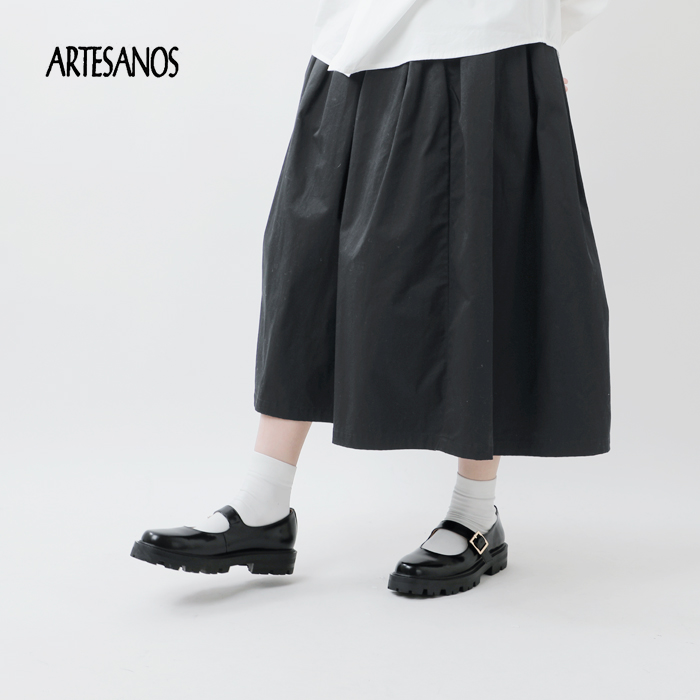 ARTESANOS(アルテサノス)カウレザーストラップシューズnsh526-12-fl