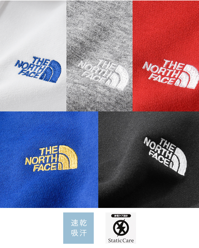 THE NORTH FACE(ノースフェイス)スモールロゴヘザースウェットクループルオーバー“SmallLogoHeatherSweatCrew”nt62337