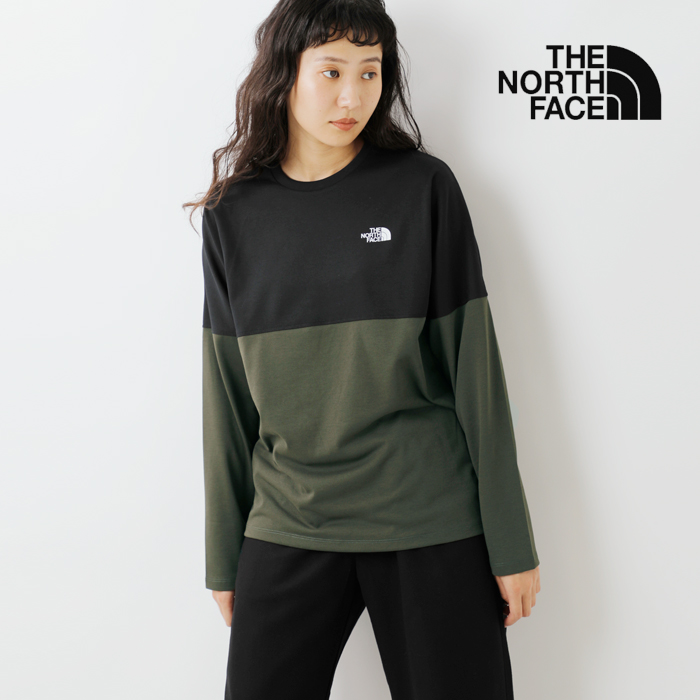 THE NORTH FACE(ノースフェイス)ロングスリーブバイカラーヌプシTシャツ“L/SBi-ColoredNuptseTee”nt82384