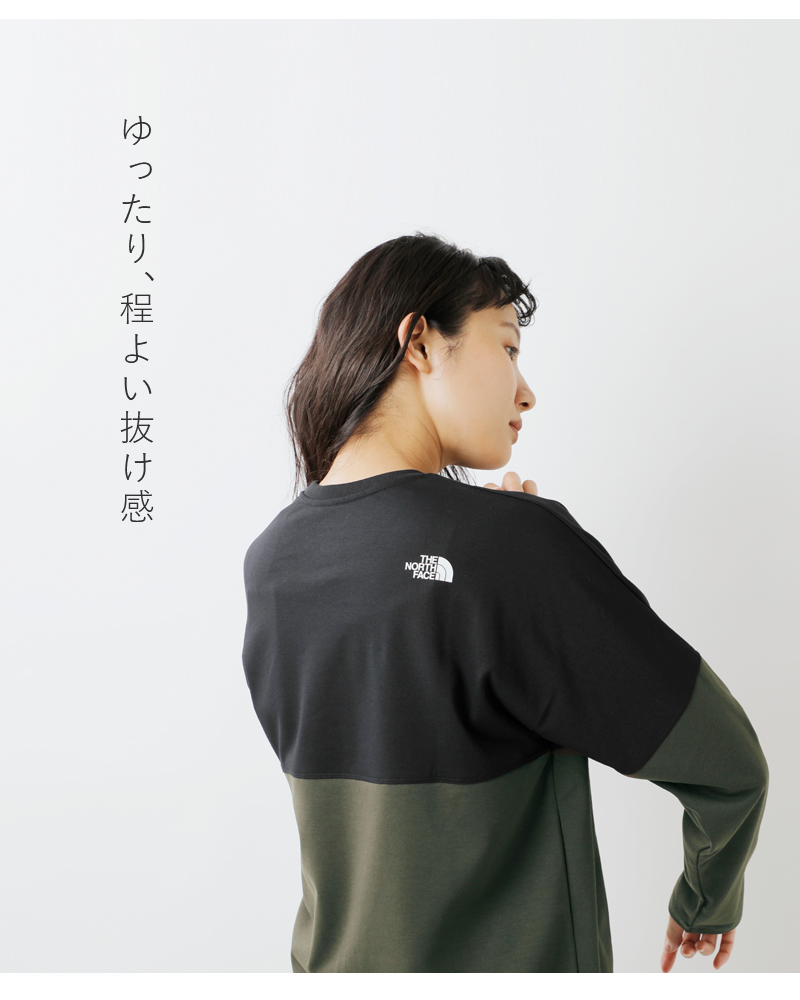 THE NORTH FACE(ノースフェイス)ロングスリーブバイカラーヌプシTシャツ“L/SBi-ColoredNuptseTee”nt82384