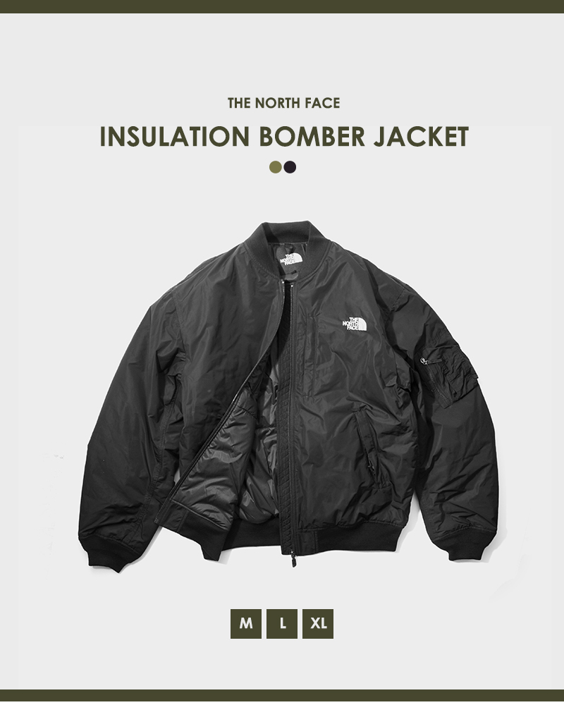 THE NORTH FACE(ノースフェイス)インサレーションボンバージャケット“InsulationBomberJacket”ny82452