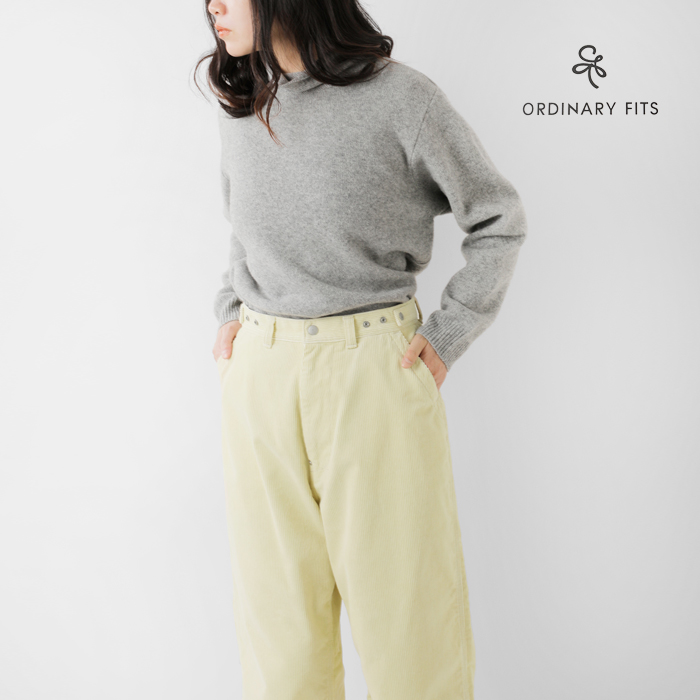 ordinaryfits(オーディナリーフィッツ)コットンコーデュロイベルパンツ“CORDUROYBELLPANTS”of-p216